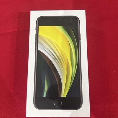 【静岡東瀬名店】中古  Apple iPhoneSE 4.7インチ (第2世代/2020) 128GB (ブラック) 国内版SIMロックフリー MXD02J/A 142459 