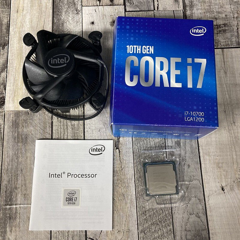 中古 Intel Core i7-10700 CPU グラボ メモリの3セット 中古 INTEL