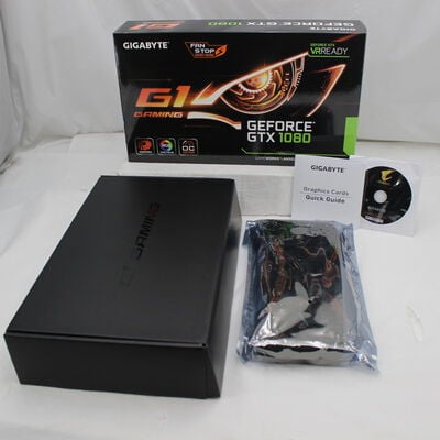 【通販センター】中古  GIGABYTE GV-N1080G1 GAMING-8GD（GTX1080 8GB） 3480041028 