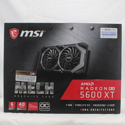 【通販センター】中古  MSI Radeon RX5600XT MECH OC (RX5600XT 6GB PCIE) 141938 
