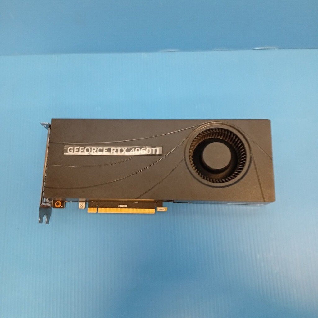 中古 ZOTAC ZT-D40610A-10B(RTX4060Ti 8GB) 3410013984 （335314