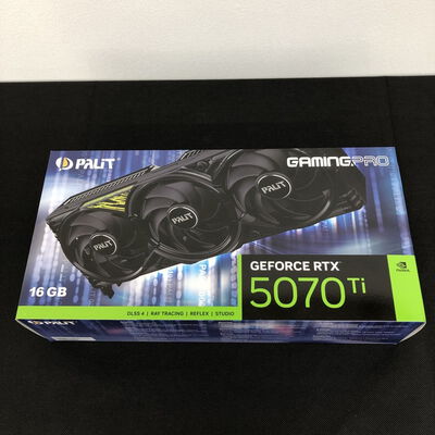 【長野稲里店】中古  Palit NE7507T019T2-GB2031A (RTX5070Ti GamingPro 16GB) 176552 