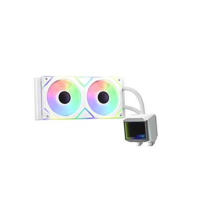 ADATA  LEVANTE II 240 オールインワン CPU 水冷クーラー LEVANTEII240-WHCWW (240mm ホワイト) 