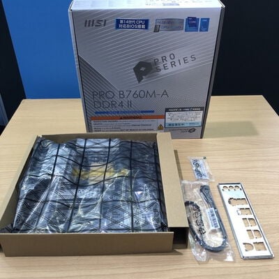 【甲府飯田店】中古  MSI B760M-A WIFI DDR4 Ⅱ (B760 1700 mATX DDR4) 4720002437 