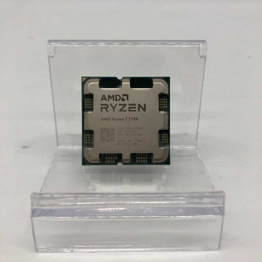 中古 AMD Ryzen 7 7700 (AM5/3.8GHz/40M/C8/T16/65W) 154483 （349629