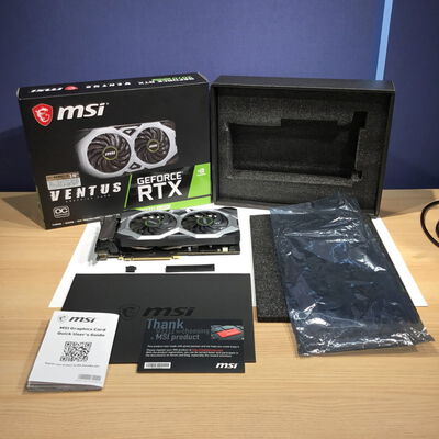 【松山環状枝松店】中古  MSI GeForce RTX 2070 SUPER VENTUS OC (RTX2070 SUPER 8GB PCIE) 140108 