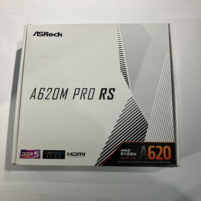 【鹿児島店】中古  ASRock A620M Pro RS (A620 AM5 mATX DDR5) 168312 