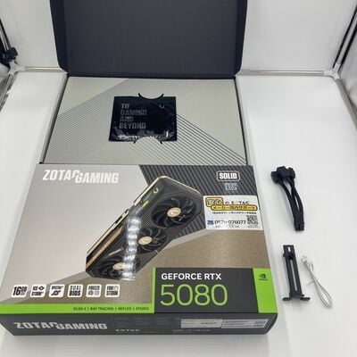 【白山FM松任店】中古  ZOTAC ZT-B50800J-10P (RTX5080 SOLID OC 16GB) 176537 
