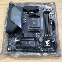 中古  GIGABYTE B550M AORUS PRO-P (B550 AM4 mATX DDR4) 4720001445 