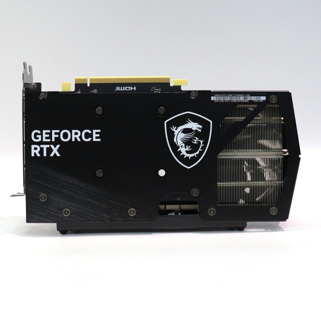 中古 MSI GeForce RTX 4060 Ti GAMING X 16G(RTX4060Ti 16GB
