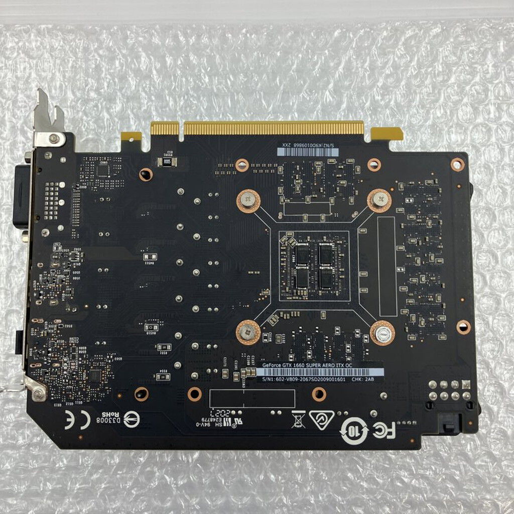中古 MSI GeForce GTX 1660 SUPER AERO ITX OC (GTX1660 SUPER) 141207