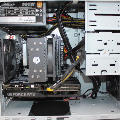 【通販センター】中古  インバースネット FRONTIER(Intel Core i5 13400F/16GB/SSD2TB/なし/NVIDIA GeForce RTX 4060 Ti 8GB/W11H64 MAR) 187132 