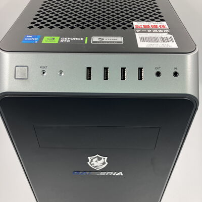 【なんば店】中古  THIRDWAVE GALLERIA RM5C-R47S (i5 14400F/32GB/SSD1TB/RTX4070 SUPER) 3280022082 