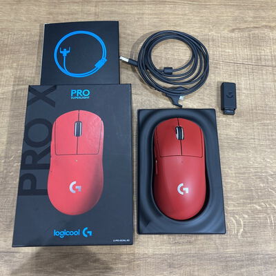 【静岡東瀬名店】中古  PRO X SUPERLIGHT Wireless Gaming Mouse G-PPD-003WL-RD 5140001872 