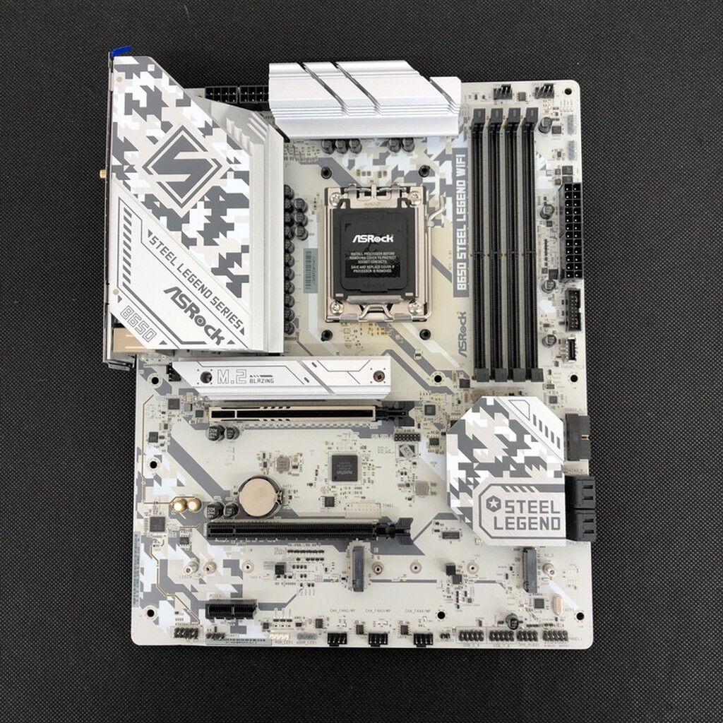 中古 ASRock B650 Steel Legend WiFi (B650 AM5 ATX) 5110001103