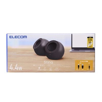 エレコム  SP-P10CUBK (パソコン用2.0chスピーカー Stina) 