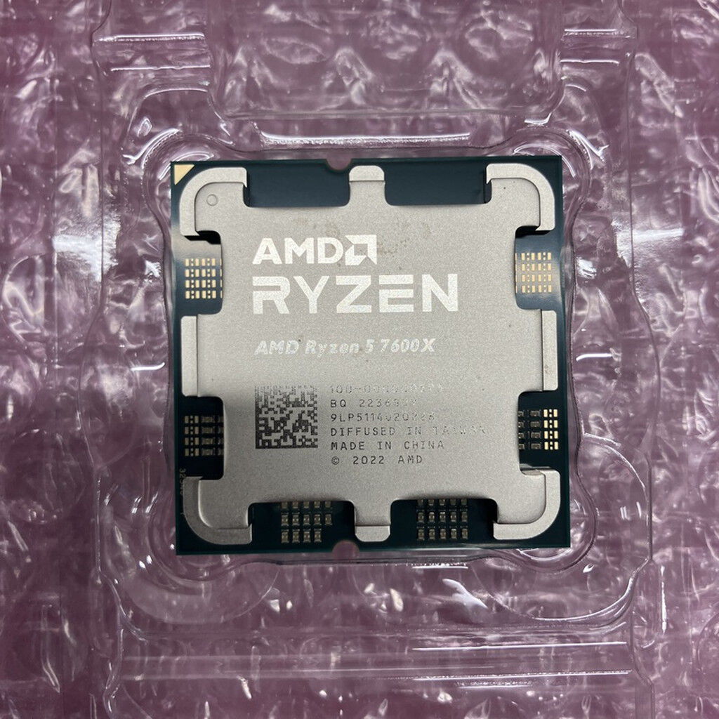 中古 AMD Ryzen 5 7600X (AM5/4.7G/38M/C6/T12/105W) 1460026089