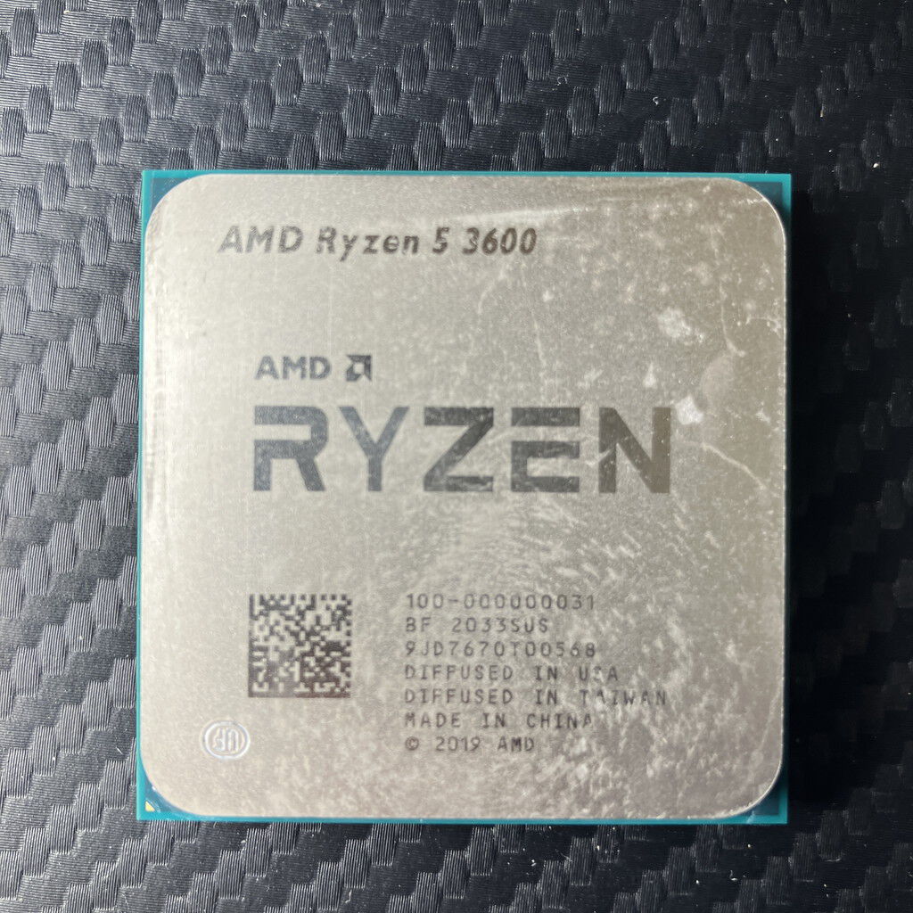 中古 AMD Ryzen 5 3600 (AM4/3.6/35M/C6/T12/65W) 140027