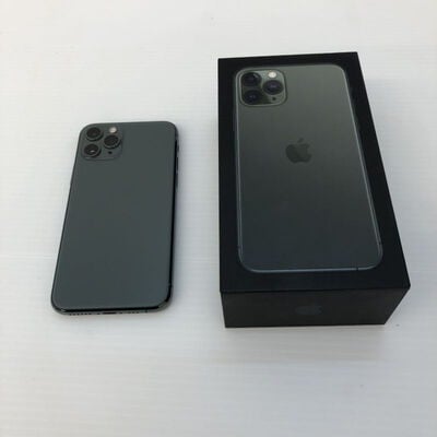 【徳島住吉店】中古  Apple iPhone11 Pro 5.8インチ 64GB (ミッドナイトグリーン) 国内版SIMロックフリー MWC62J/A 140632 