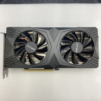【新潟店】中古  PNY GeForce RTX 4070 SUPER 12GB VERTO OC DUAL FAN　VCG4070S12DFXPB1-O(RTX4070 SUPER) 3290006622 