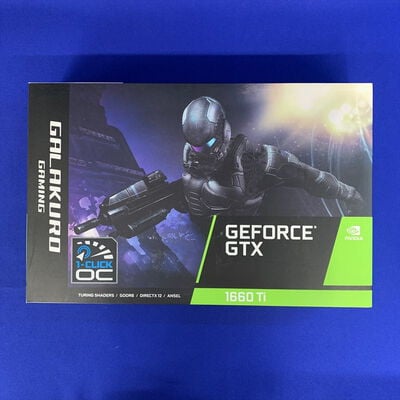 【横浜駅前店】中古  玄人志向 GG-GTX1660Ti-E6GB/DF (GTX1660Ti 6G GDR6) 3480017381 