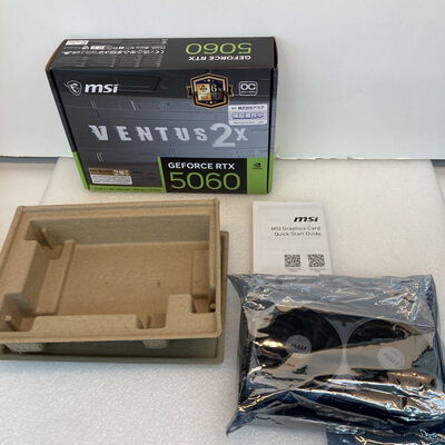 【京都店】中古  MSI GeForce RTX 5060 8G VENTUS 2X OC 188976 
