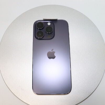 【札幌店】中古  【docomo版SIMフリー】Apple iPhone14 Pro 6.1インチ 256GB (ディープパープル) MQ1E3J/A 155009 