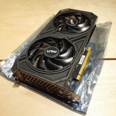 【鹿児島店】中古  Palit NE64060T19P1-1070D(RTX4060 Dual OC V1 8G) 192400 