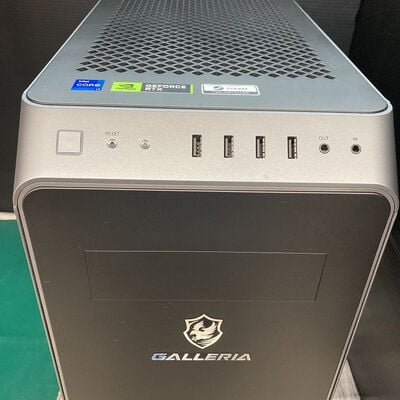 【広島店】中古  GALLERIA XA7C-R47(i7 13700F/16GB/SSD1TB/RTX4070 12GB/W11H/ODDなし/GigabitLAN) 3320005389 