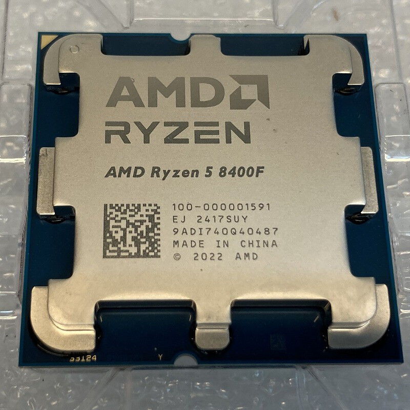 中古 AMD Ryzen 5 8400F (AM5/4.2GHz/22M/C6/T12/65W) 166434