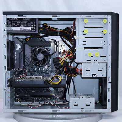 【通販センター】中古  インバースネット FRONTIER(Intel Core i7 10700F/32GB DDR4 (PC4)/SSD500GB/DVDマルチ/NVIDIA GeForce GTX 1060 6GB/W11H64 MAR) 204431 