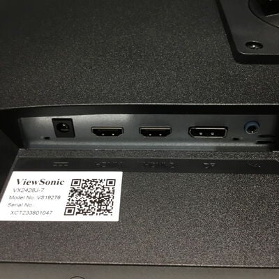 【松山環状枝松店】中古  Viewsonic VX2428J-7 (23.8W 2H1DP 0.5ms IPS 180Hz) 184770 