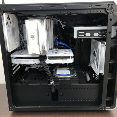 【福山ココローズ店】中古  GALLERIA RM7C-R47-WH (i7 14700/64GB/SSD1TB+2TB/HDD4TB/RTX4070/W11P) 5090000789 