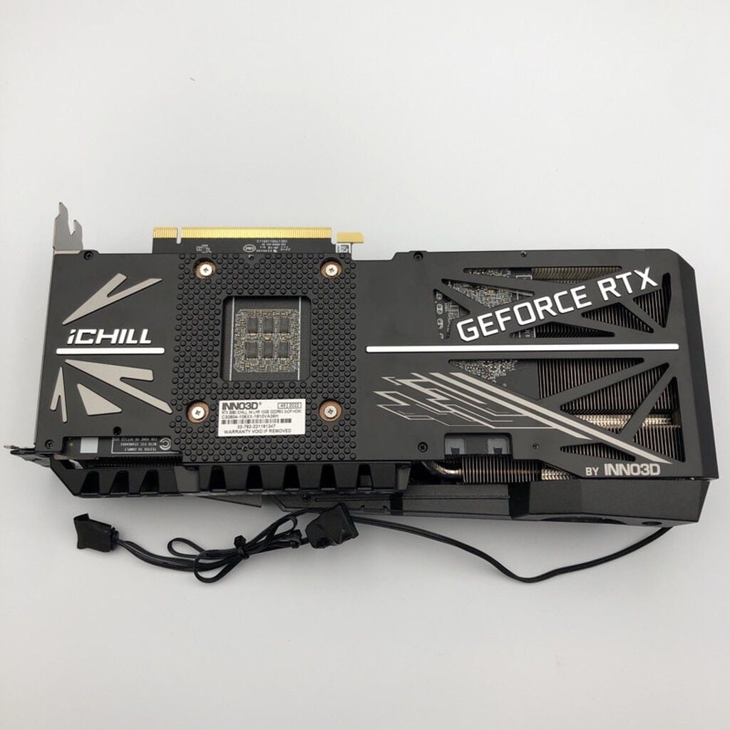 中古 Inno3D GeForce RTX 3080 ICHILL X4 LHR C30804-106XX-1810VA36H