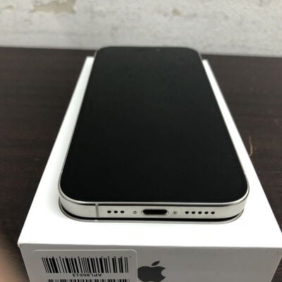【福山ココローズ店】中古  【docomo版SIMフリー】Apple iPhone15 Pro 6.1インチ 256GB ホワイトチタニウム MTUD3J/A 161220 