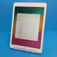 中古  【au】Apple iPad (2018) Wi-Fi + Cellular 128GB シルバー MR732J/A 136961 
