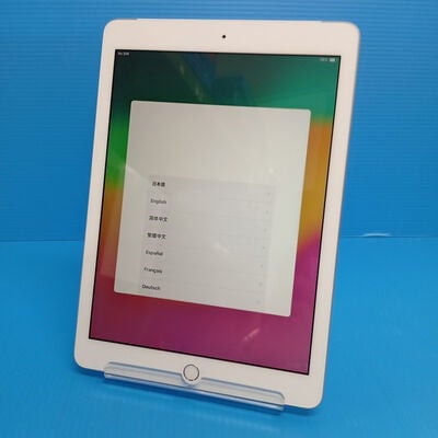 【大須店】中古  【au】Apple iPad (2018) Wi-Fi + Cellular 128GB シルバー MR732J/A 136961 