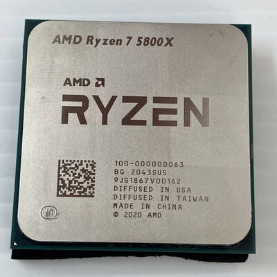 【秋葉原本店】中古  AMD Ryzen 7 5800X (AM4/3.8/36M/C8/T16/105W) 143915 