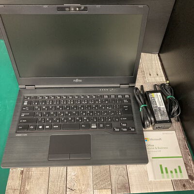 【広島店】中古  FUJITSU LIFEBOOK U7410 (INTEL Core i5 10310U 1.7GHz/16GB/SSD256GB/-/オンボード/14/1366x768/Wi-Fi/WEBCAM/W11H64/Microsoft Office Home and Business 2024付) 180536 
