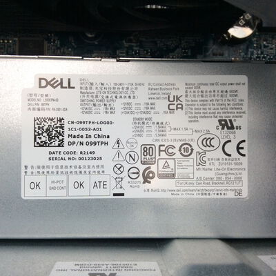 【秋葉原本店】中古  DELL_XPS_8940(i7 11700/4GB/SSD512GB/HDD2TB/RTX3060Ti/W11H) 3410013506 