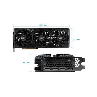 Palit  NE7507TS19T2-GB2031U (GeForce RTX 5070 Ti GamingPro-S OC 16GB) 