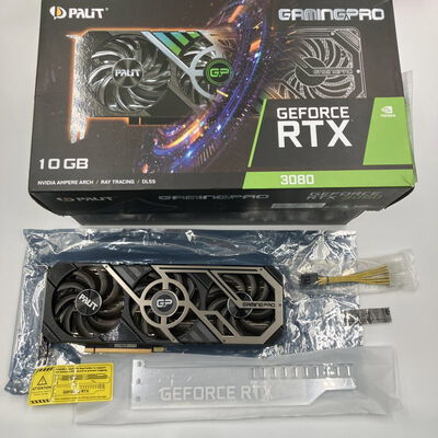 【なんば店】中古  Palit GeForce RTX 3080 GamingPro NED3080019IA-132AA (RTX3080 10G) 143515 