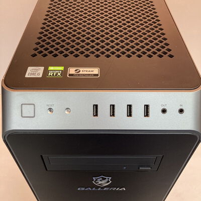 【京都店】中古  THIRDWAVE GALLERIA RM5C-R36 (Core i5 10400/16GB/SSD500GB/DVD-MULTI/RTX3060 12GB) 3180006423 