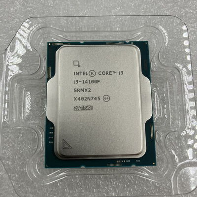 【新潟店】中古  INTEL Core i3 14100F (1700/3.5G/12M/C4/T8) 162956 
