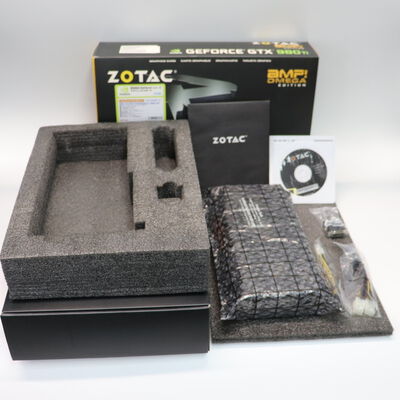 【札幌店】中古  ZOTAC ZT-90504-10P(GTX980Ti 6G GDR5) 3210014322 