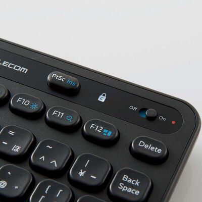 エレコム  TK-CM10DMKBK (無線ミニキーボード) 