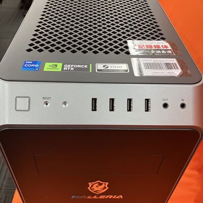 【なんば店】中古  THIRDWAVE GALLERIA RM7C-R47 (i7 14700F/32GB/SSD1TB/RTX4070/W11H) 3280020970【8/28値下げ!】 