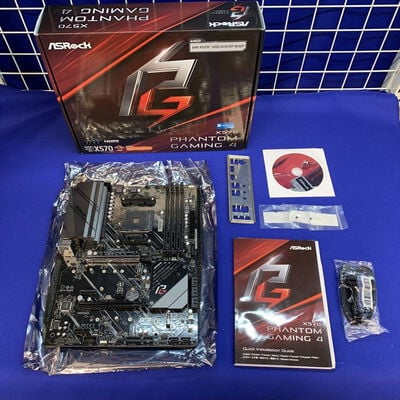 【横浜駅前店】中古  ASRock X570 Phantom Gaming 4 (X570 AM4 ATX DDR4) 140055 