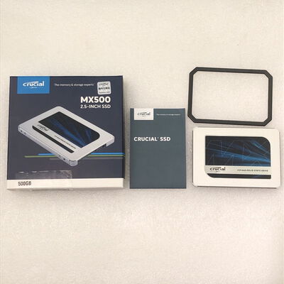 【甲府飯田店】中古  crucial CT500MX500SSD1(2.5インチ 500GB SATA) 4720001828 