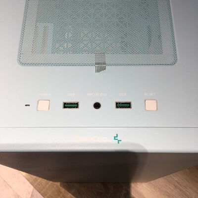 【松山環状枝松店】中古  DEEPCOOL MACUBE110 PASTEL BLUE(M-ATX ｶﾞﾗｽ ) 4560001404 